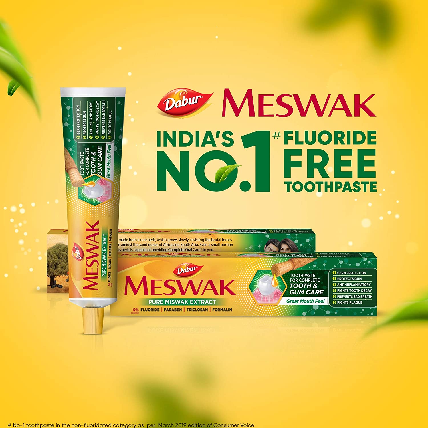 Dabur Meswak Toothpaste - 200 g
