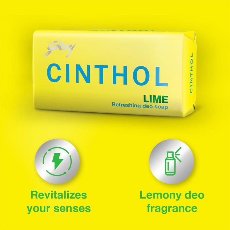 Cinthol Lime Soap - 100 g