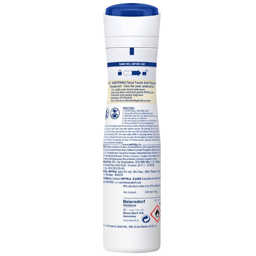 Nivea Whitening Floral Women Deodorant - 150 ml