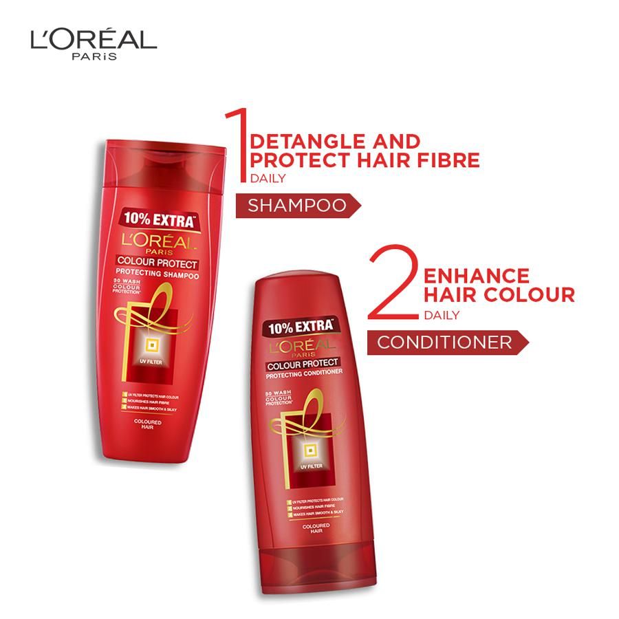 L'Oreal Paris Colour Protect Shampoo - 396 ml