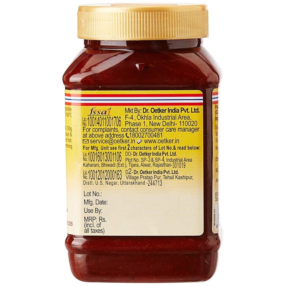 Dr. Oetker Funfoods Pasta & Pizza Sauce - 325 g