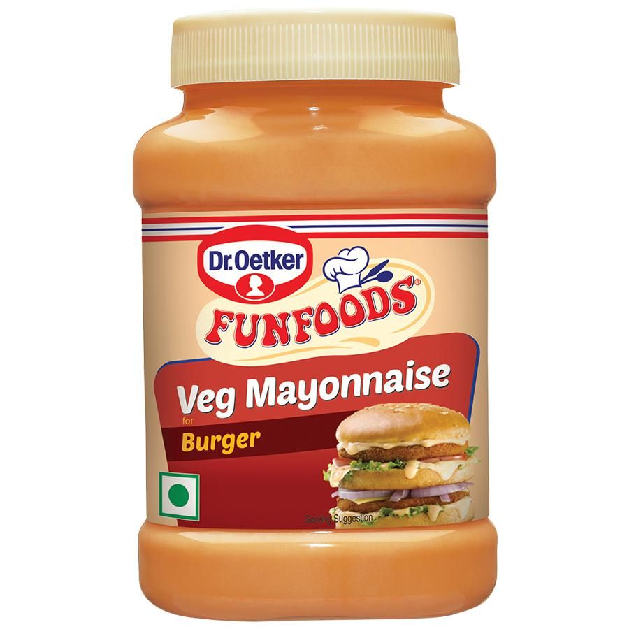 Dr. Oetker FunFoods Veg Mayonnaise Burger 250 g
