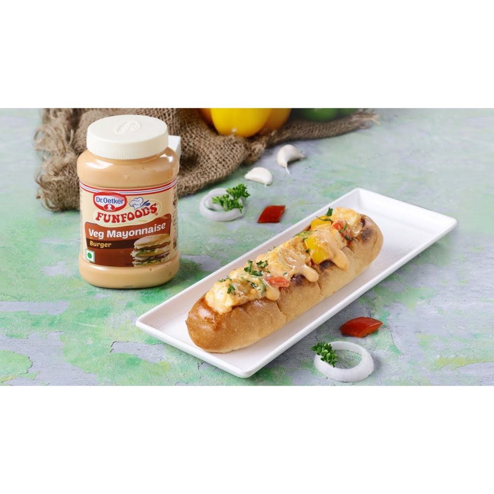 Dr. Oetker FunFoods Veg Mayonnaise Burger - 250 g
