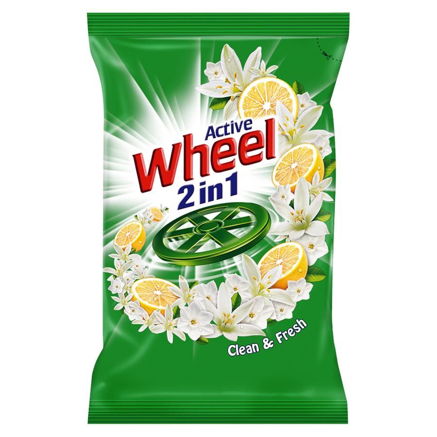 Wheel Green Detergent Powder - Lemon & Jasmine - 1 Kg