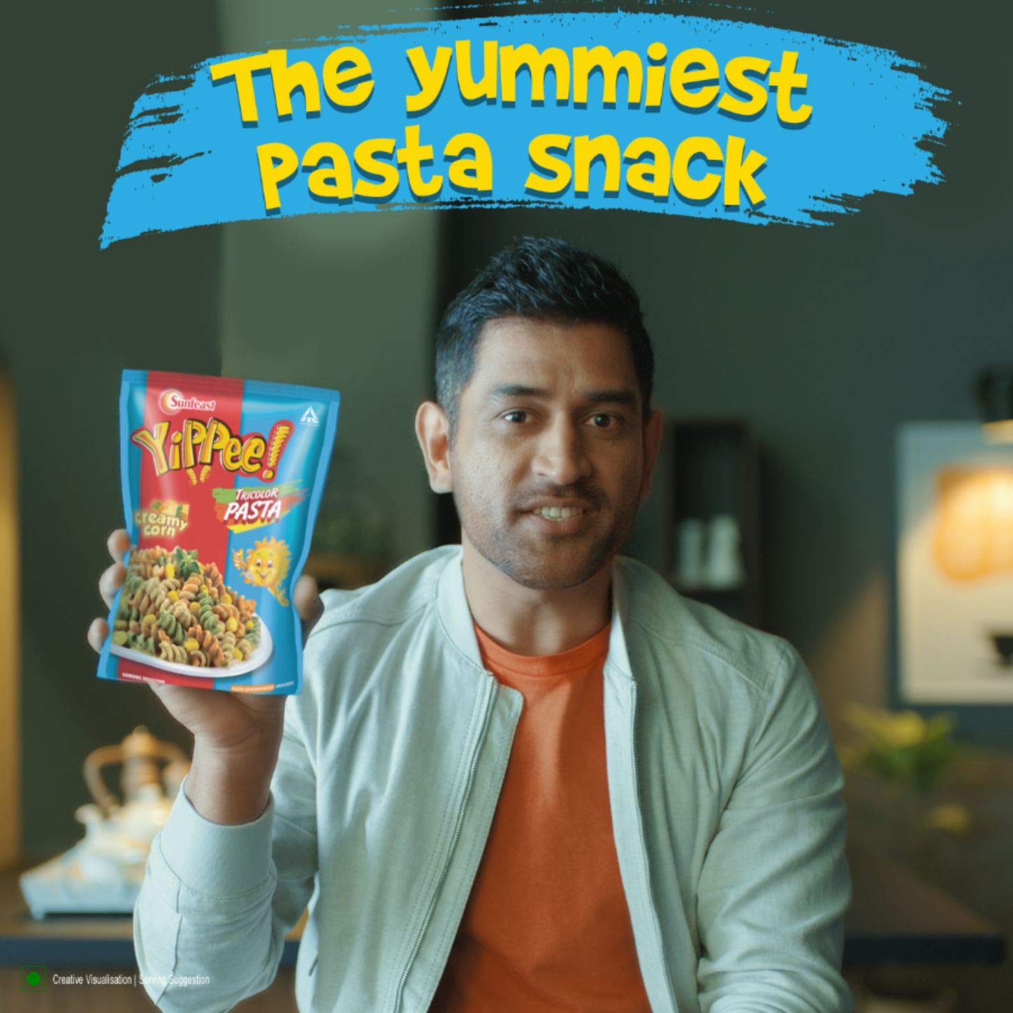 Sunfeast Yippee Tricolor Pasta - Creamy Corn - 65 g