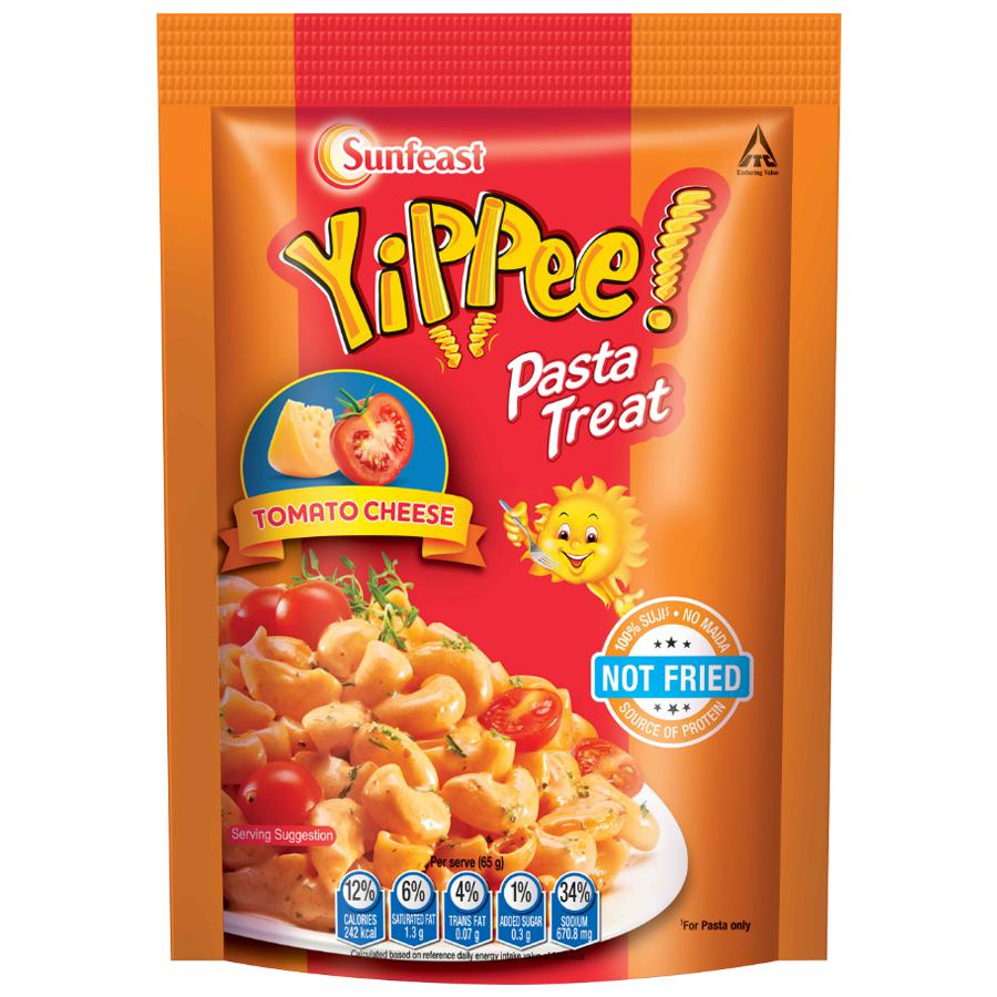 Sunfeast Yippee Treat Pasta - Tomato Cheese - 65 g