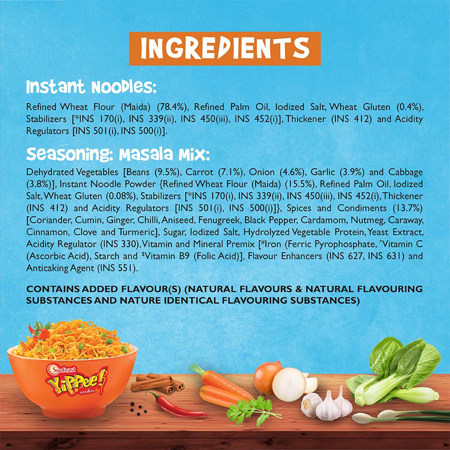 Sunfeast YiPPee Noodles Magic Masala - 240 g