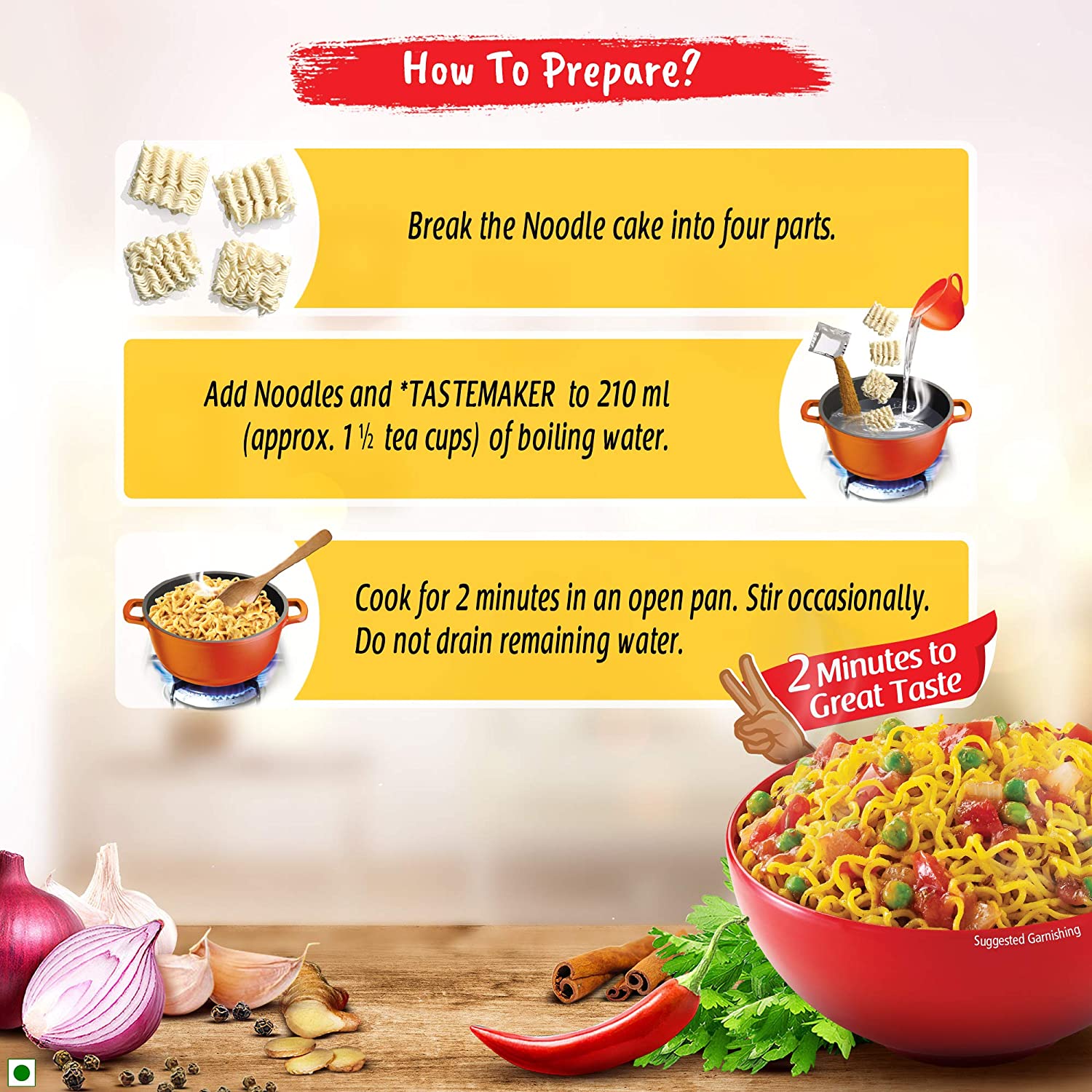 Maggi 2 minute  Masala  Noodles - 560 g
