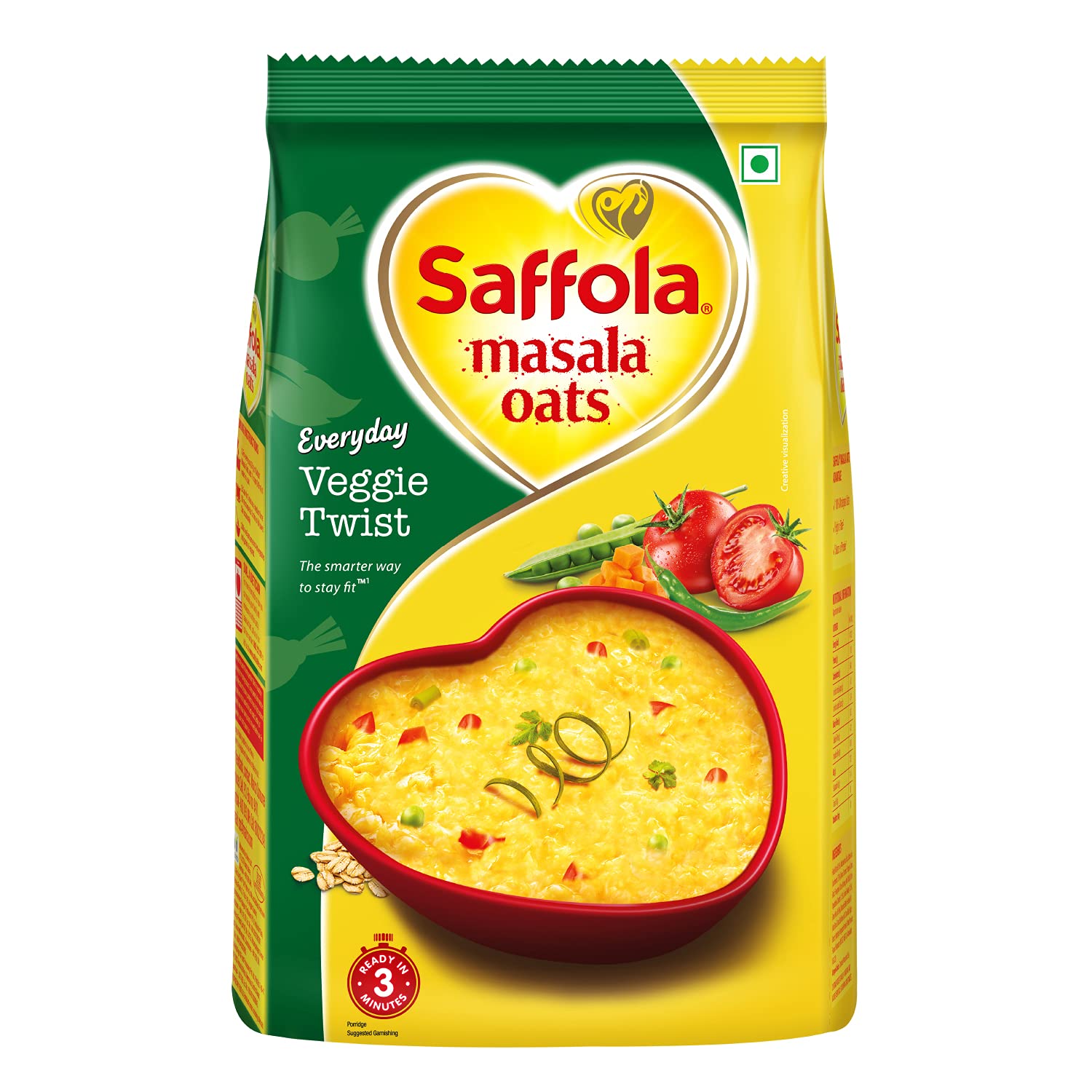 Saffola Masala Oats - Veggie Twist - 500 g
