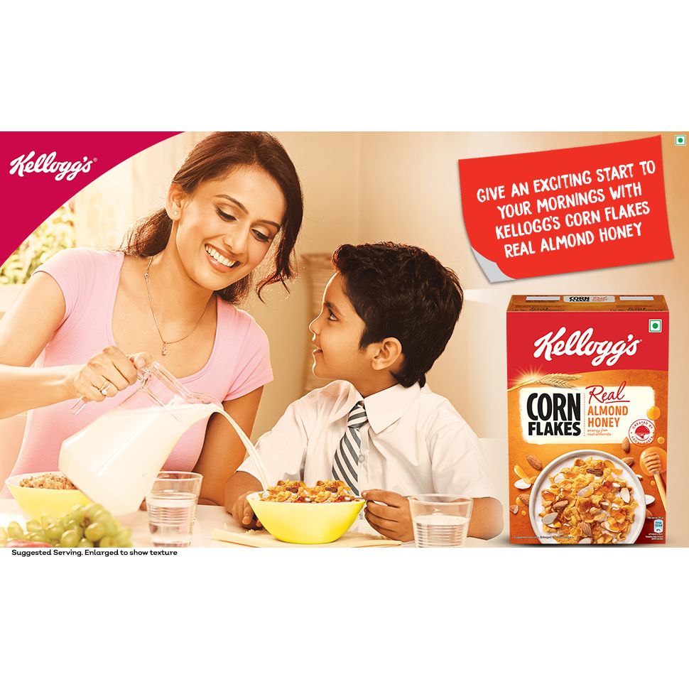 Kelloggs Corn Flakes With Real Almond & Honey - 300 g
