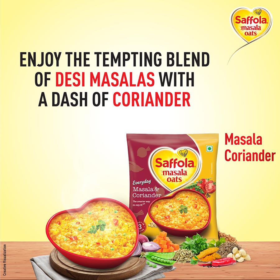 Saffola Masala Oats - Masala & Coriander - 38 g