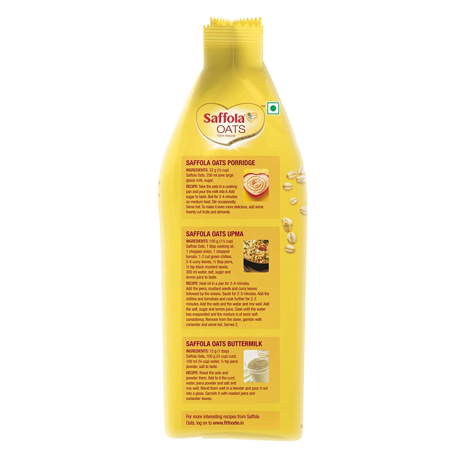 Saffola Natural Oats - 200 g