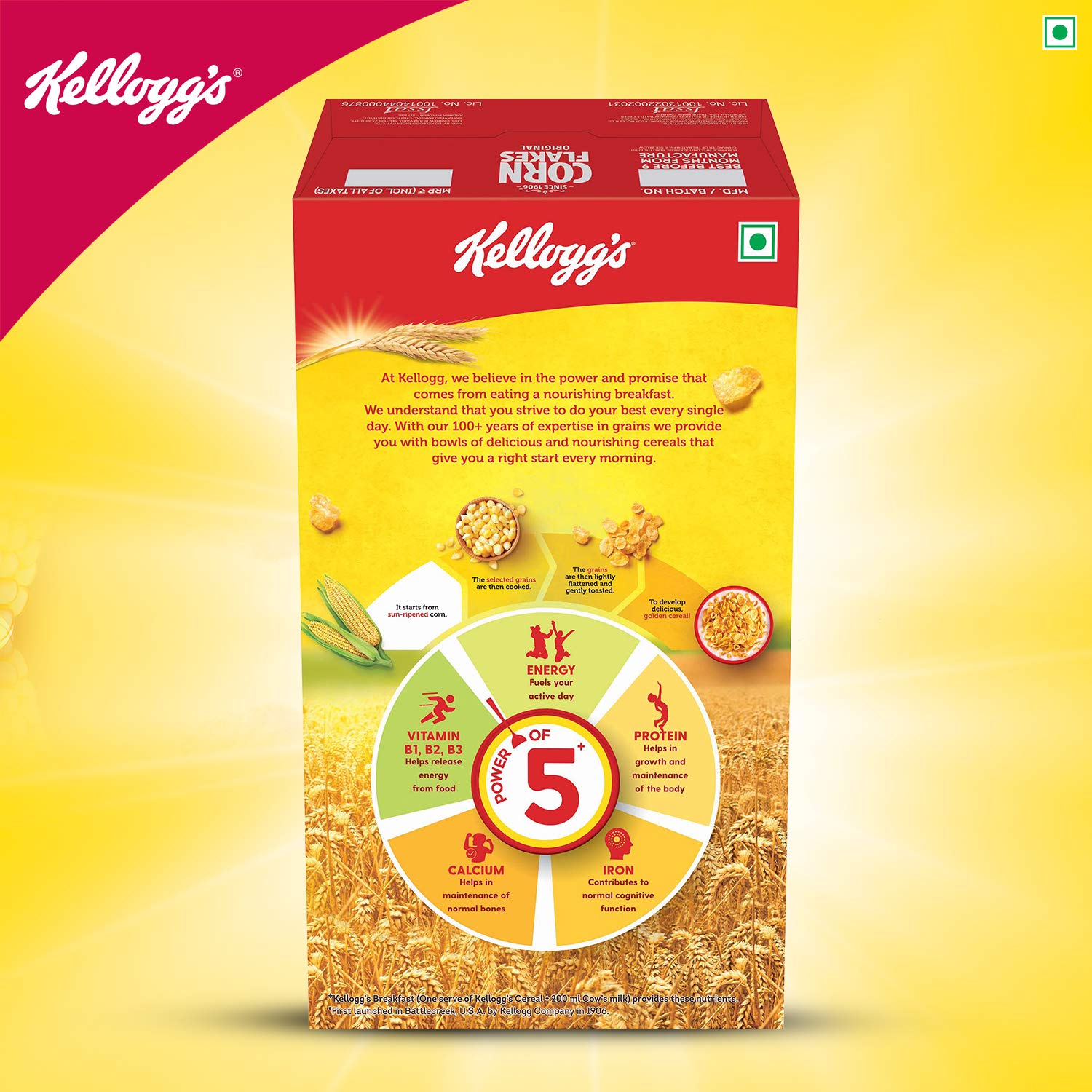 Kelloggs Corn Flakes Original - 475 g