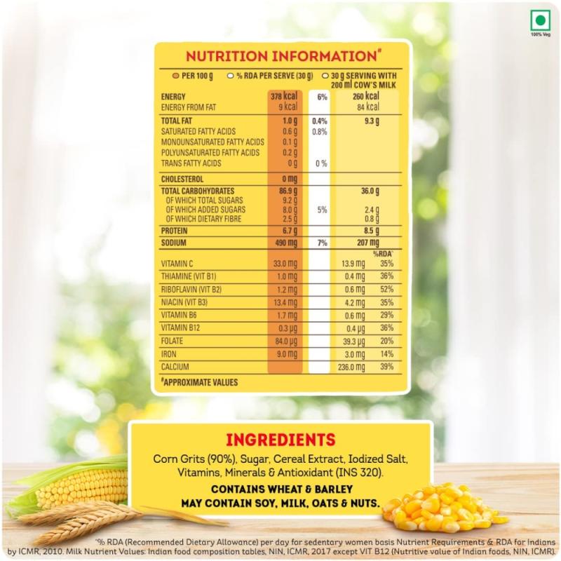 Kelloggs Corn Flakes Original - 875 g