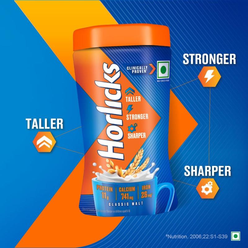 Horlicks Classic Malt - Jar - 200 g