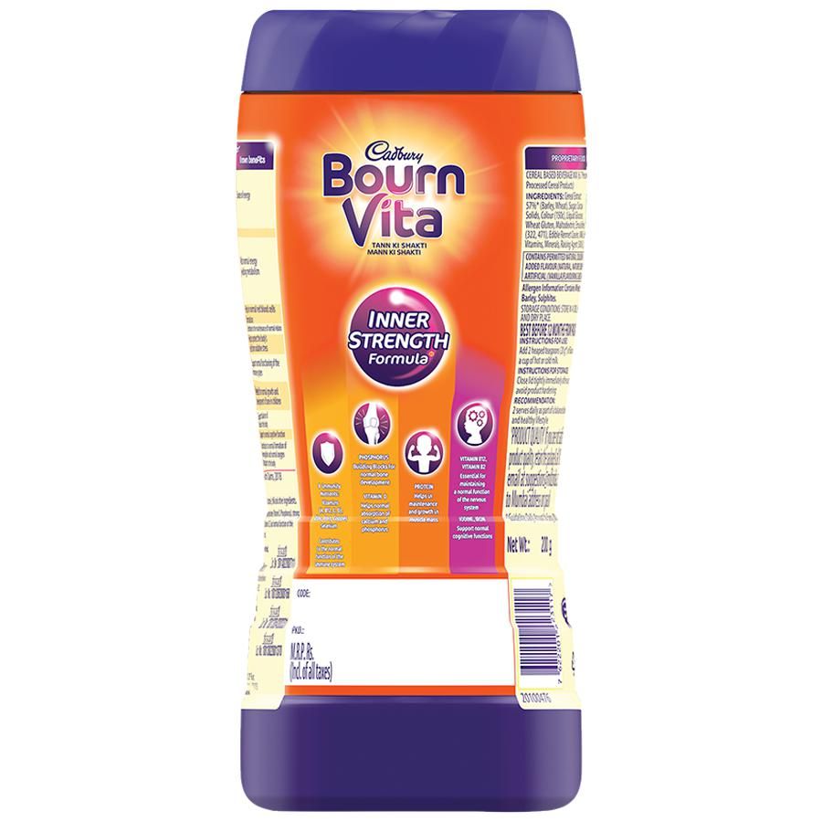 Bournvita Chocolate Health Drink - Jar - 200 g