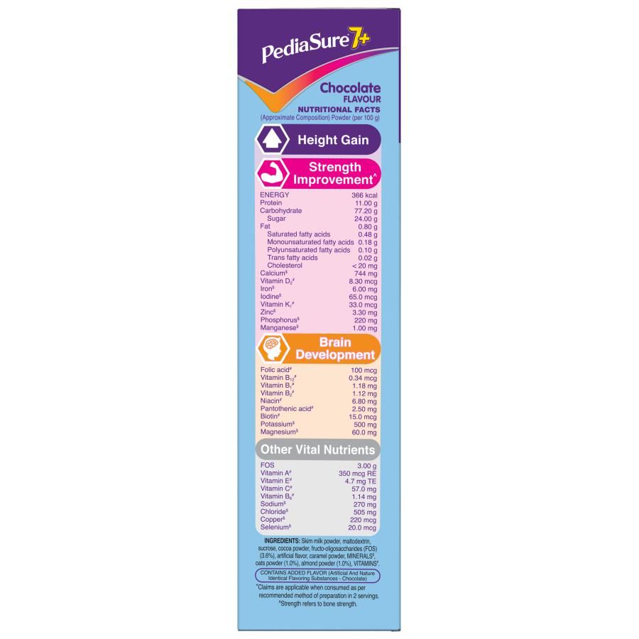 Pediasure 7 Plus Chocolate Flavour Powder - 200 g