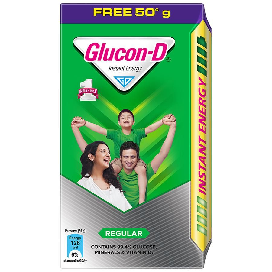 Glucon-D Instant Energy - Regular - 250 g