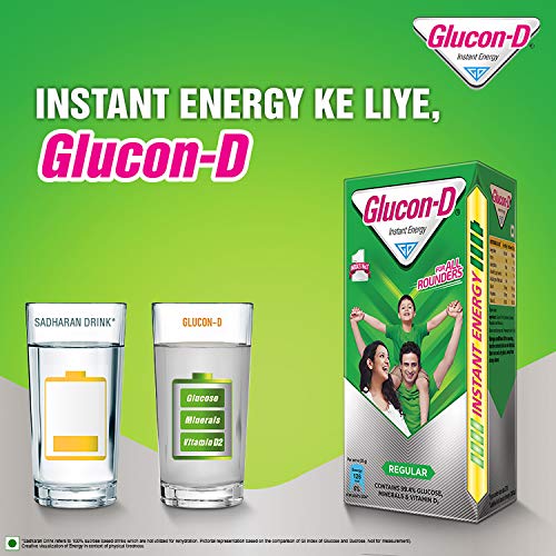 Glucon-D Instant Energy - Regular - 250 g