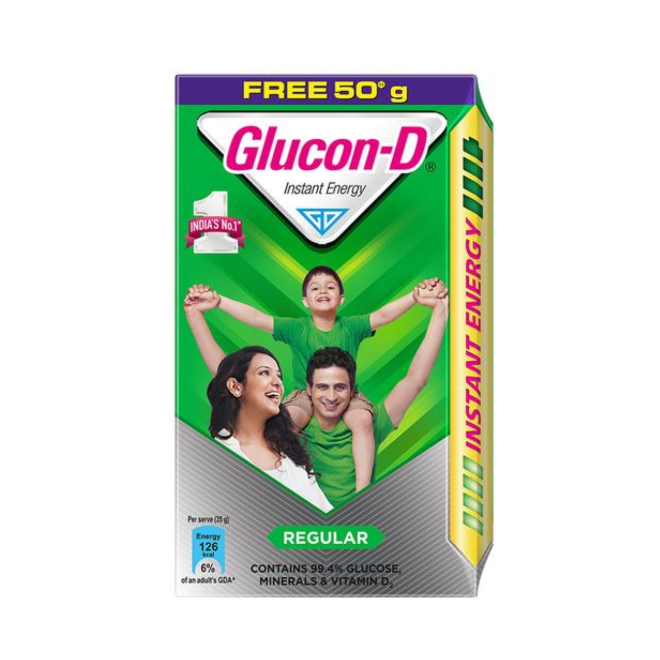 Glucon-D Instant Energy - Regular - 75 g