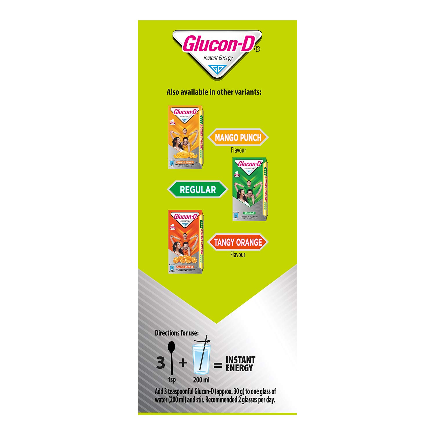 Glucon-D Nimbu Pani Instant Energy - 200 g