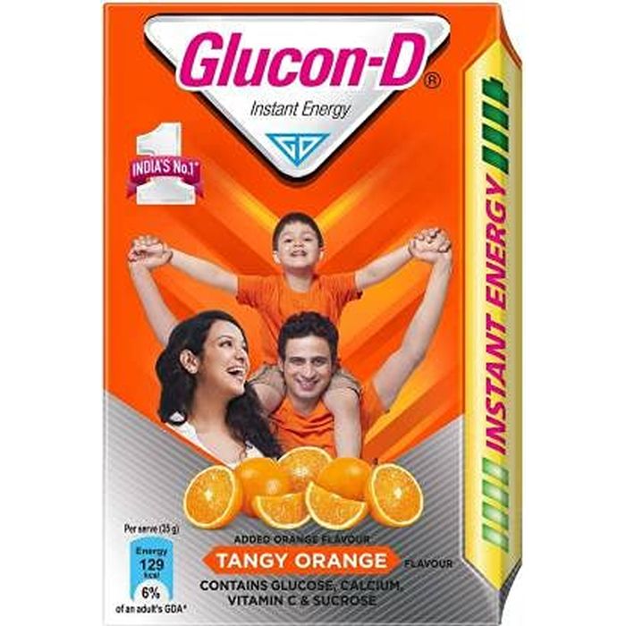 Glucon-D Instant Energy - Tangy Orange - 450 g