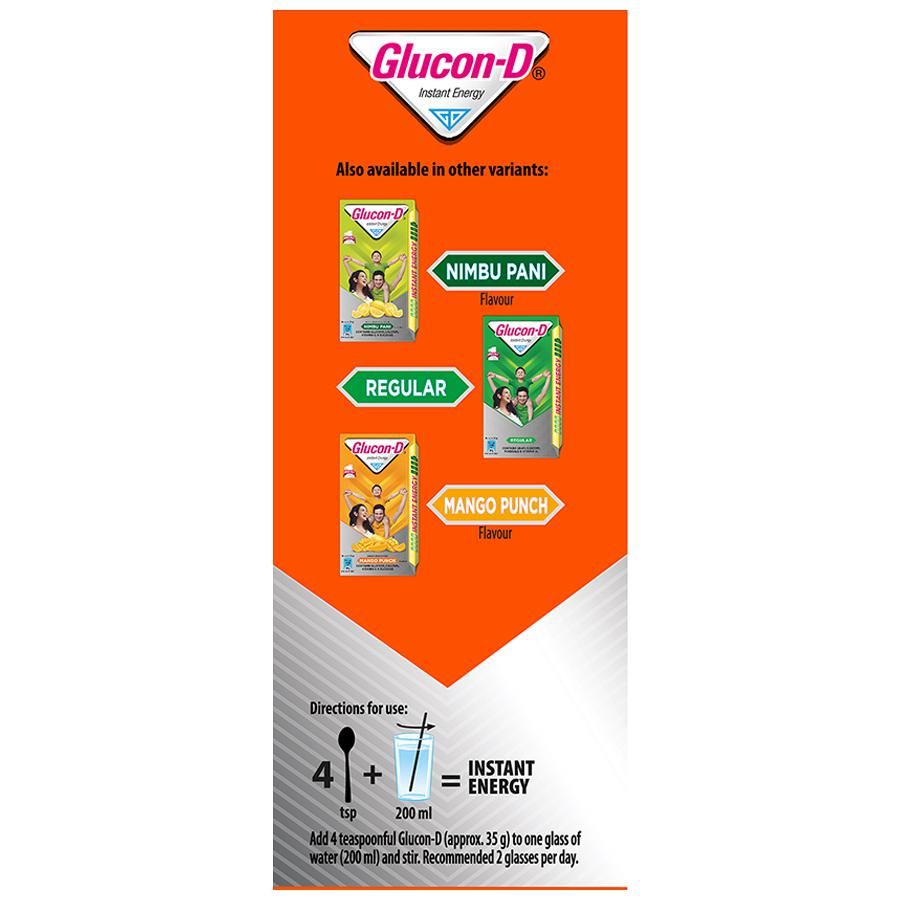 Glucon-D Instant Energy - Tangy Orange - 450 g