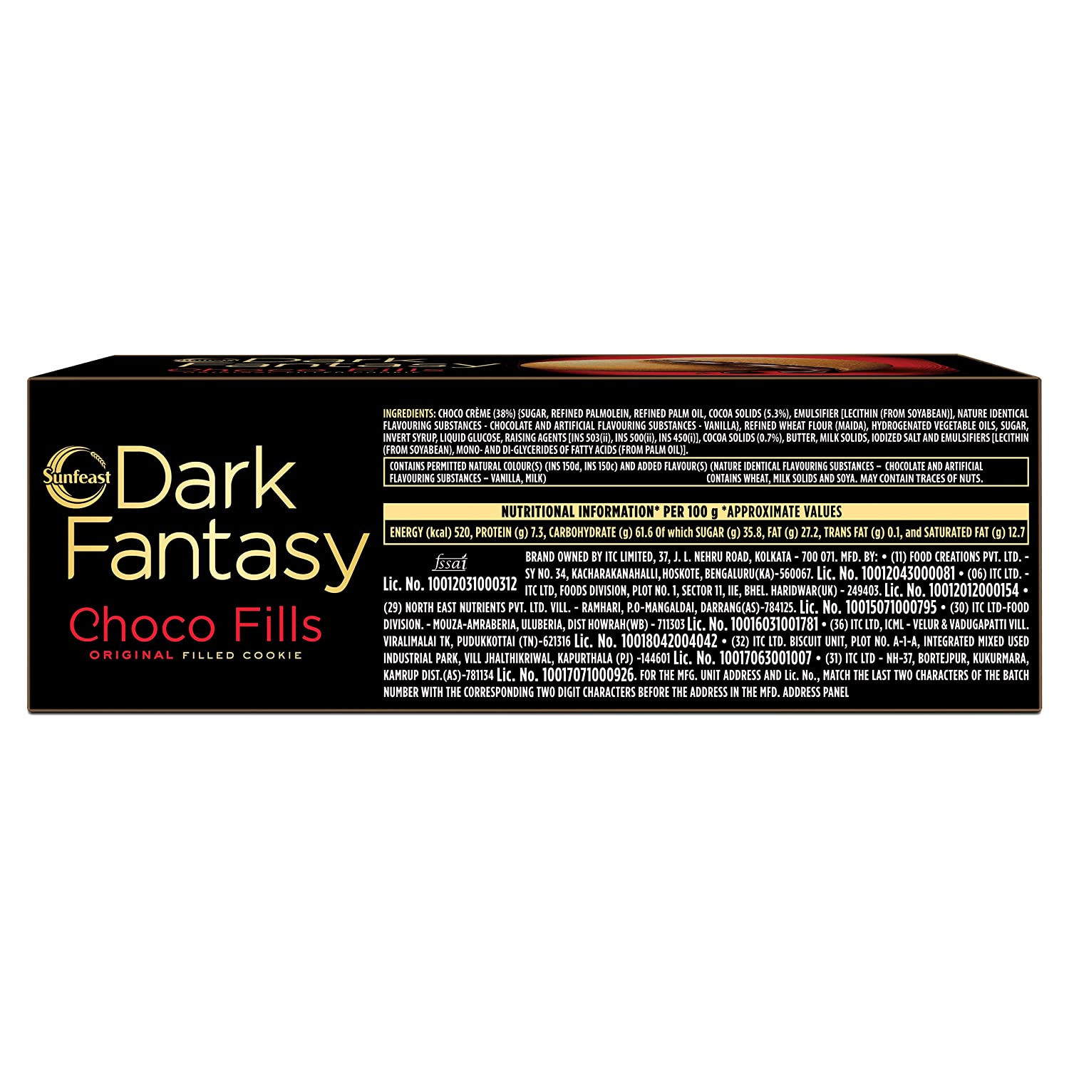 Sunfeast Dark Fantasy Choco Fills Cookies - 75 g