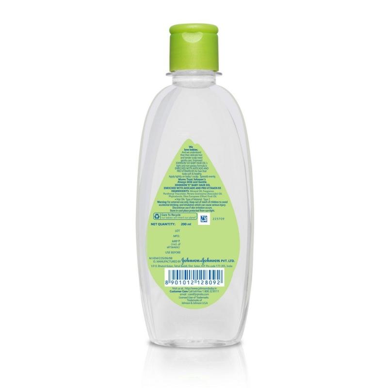 Johnson's Baby Hair Oil - 200 ml
