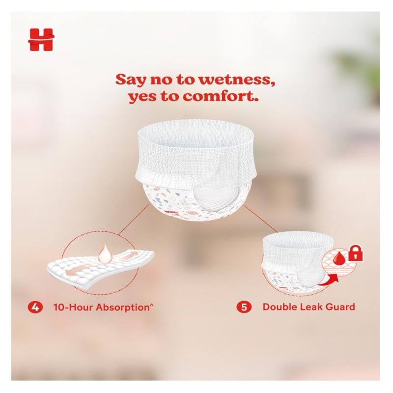 Huggies Wonder Pants Diapers - M - (7 - 12 kg) - 16 pcs