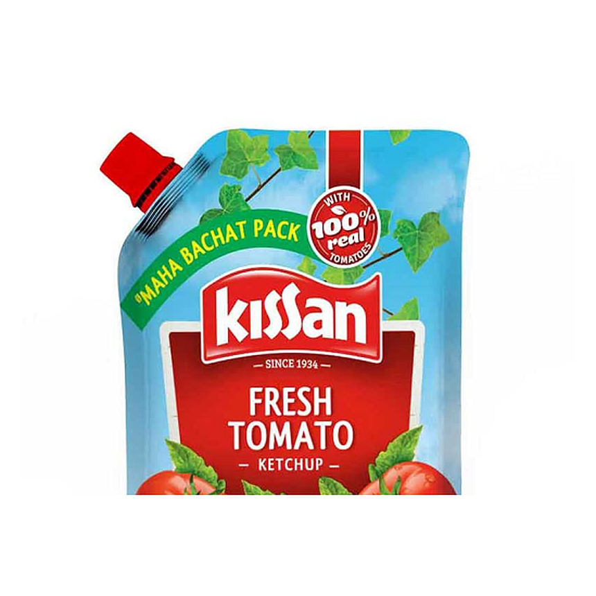 Kissan Fresh Tomato Ketchup (Pouch) - 900 g