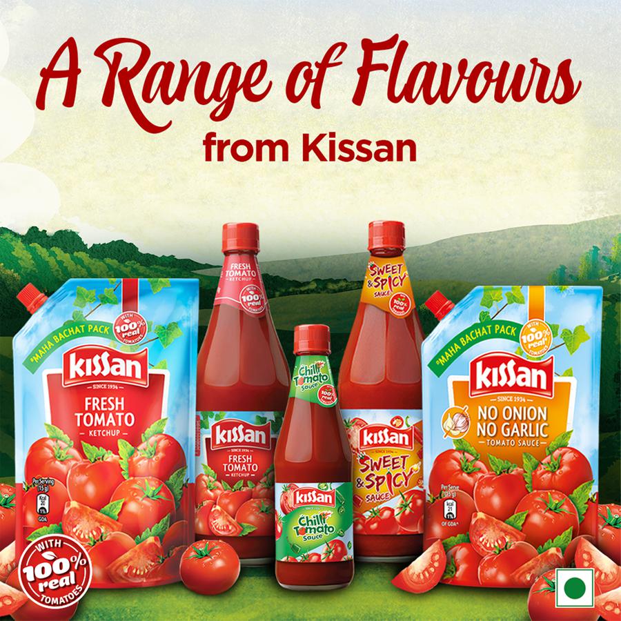 Kissan Sweet & Spicy Sauce (Bottle) - 1 kg