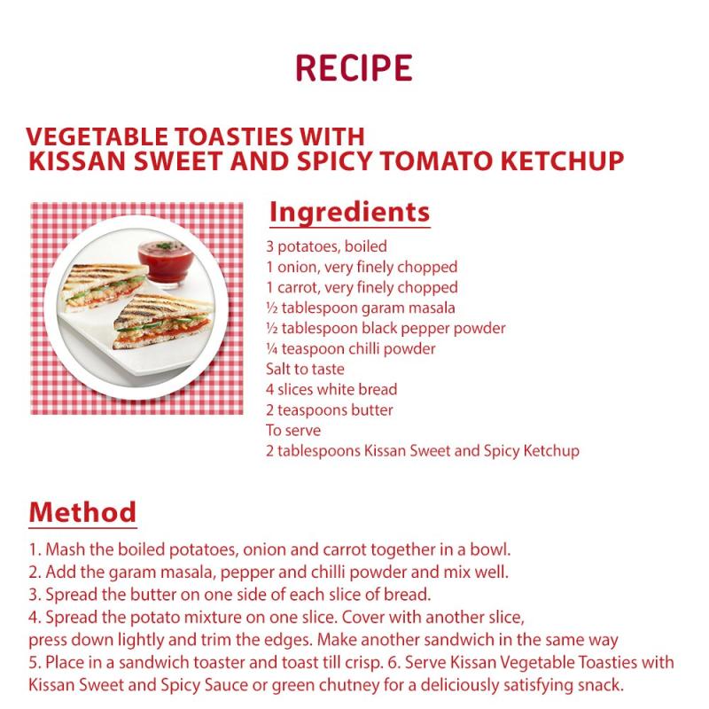 Kissan Sweet & Spicy Sauce (Bottle) - 200 g