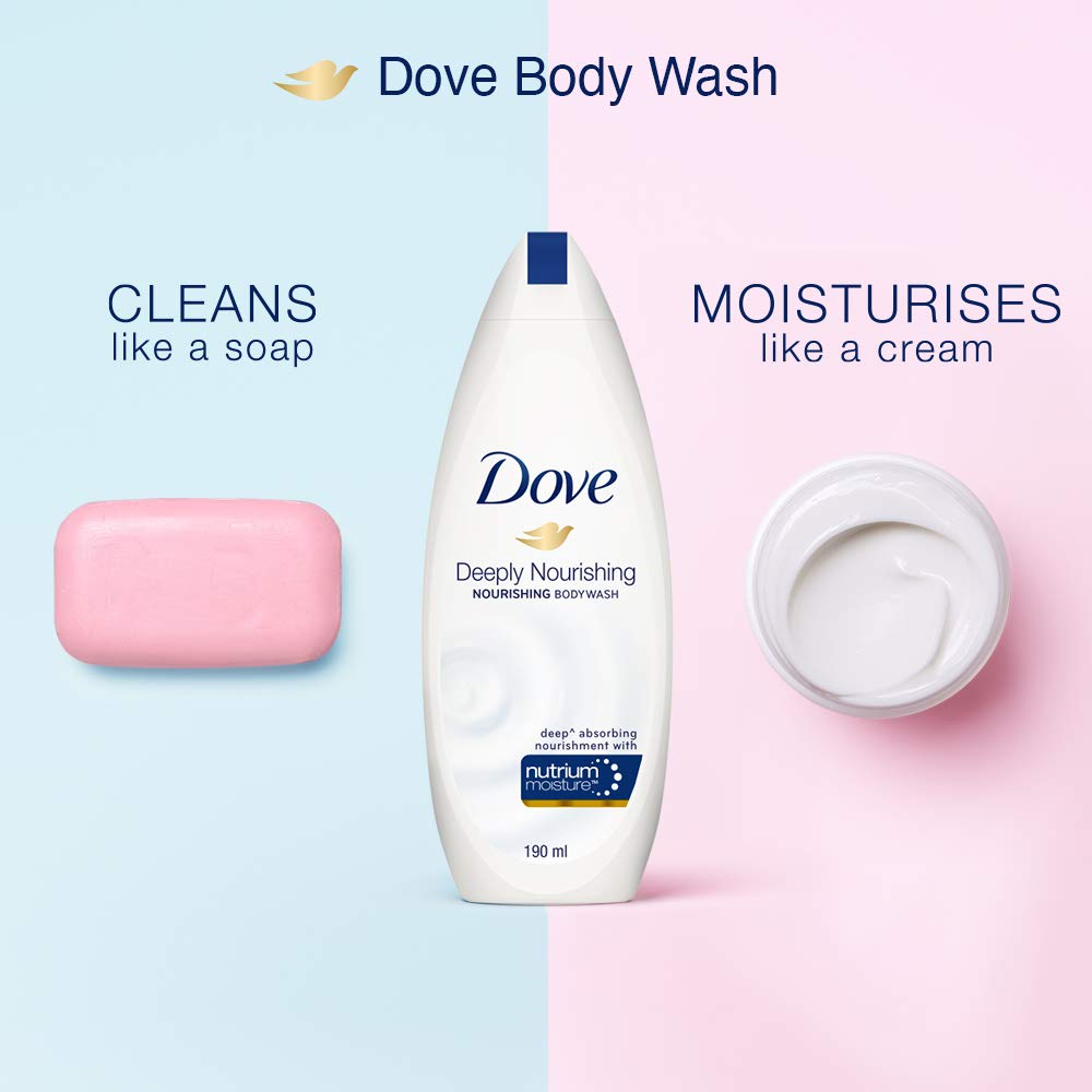 Dove Deeply Nourishing Body Wash - 190 ml