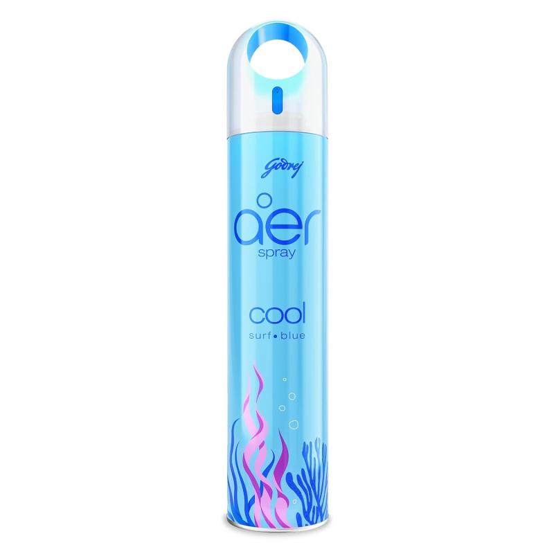 Godrej Aer Spray - Cool Surf Blue - 220 ml