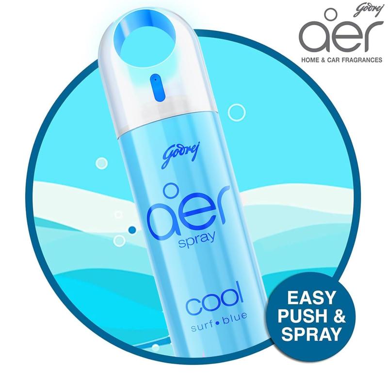 Godrej Aer Spray - Cool Surf Blue - 240 ml