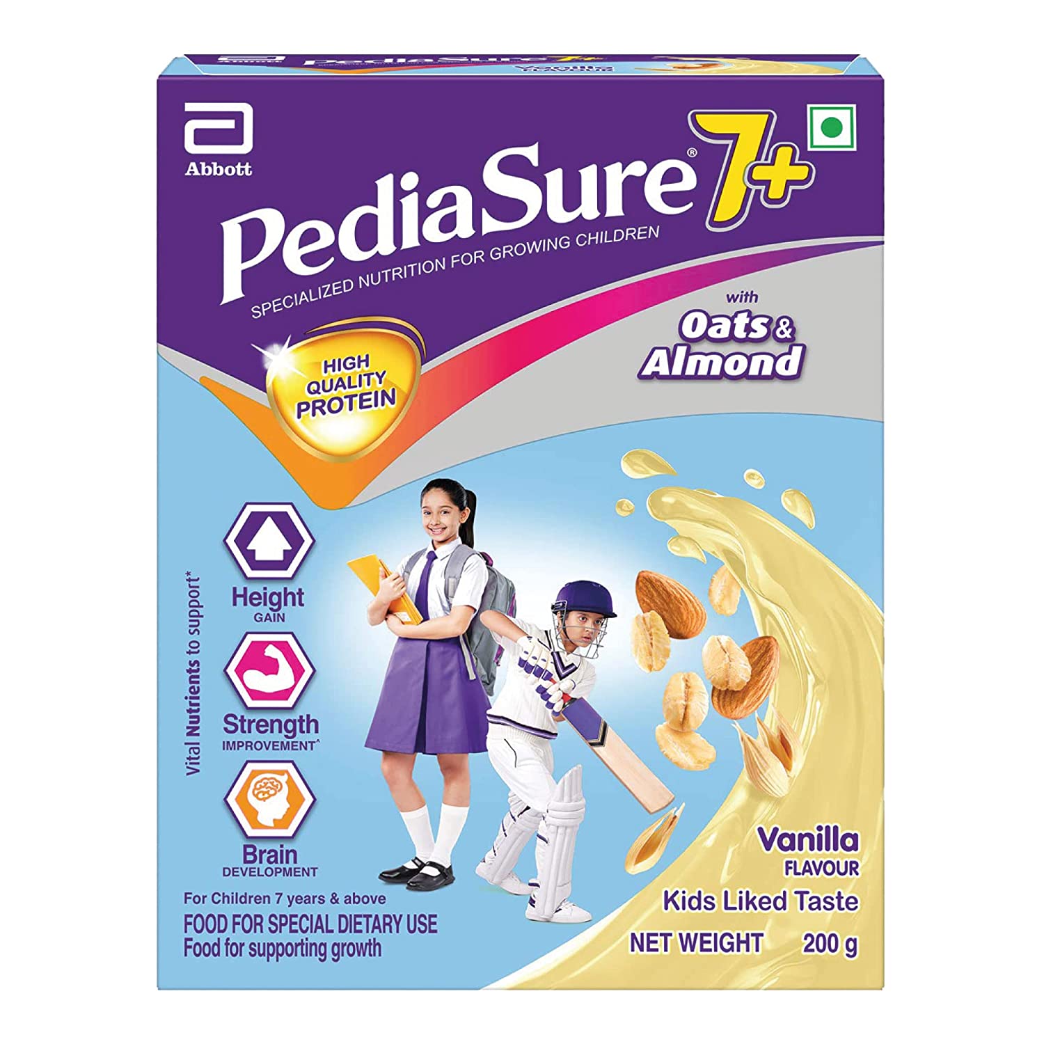 Pediasure 7 Plus Vanilla Flavour Powder - 200 g