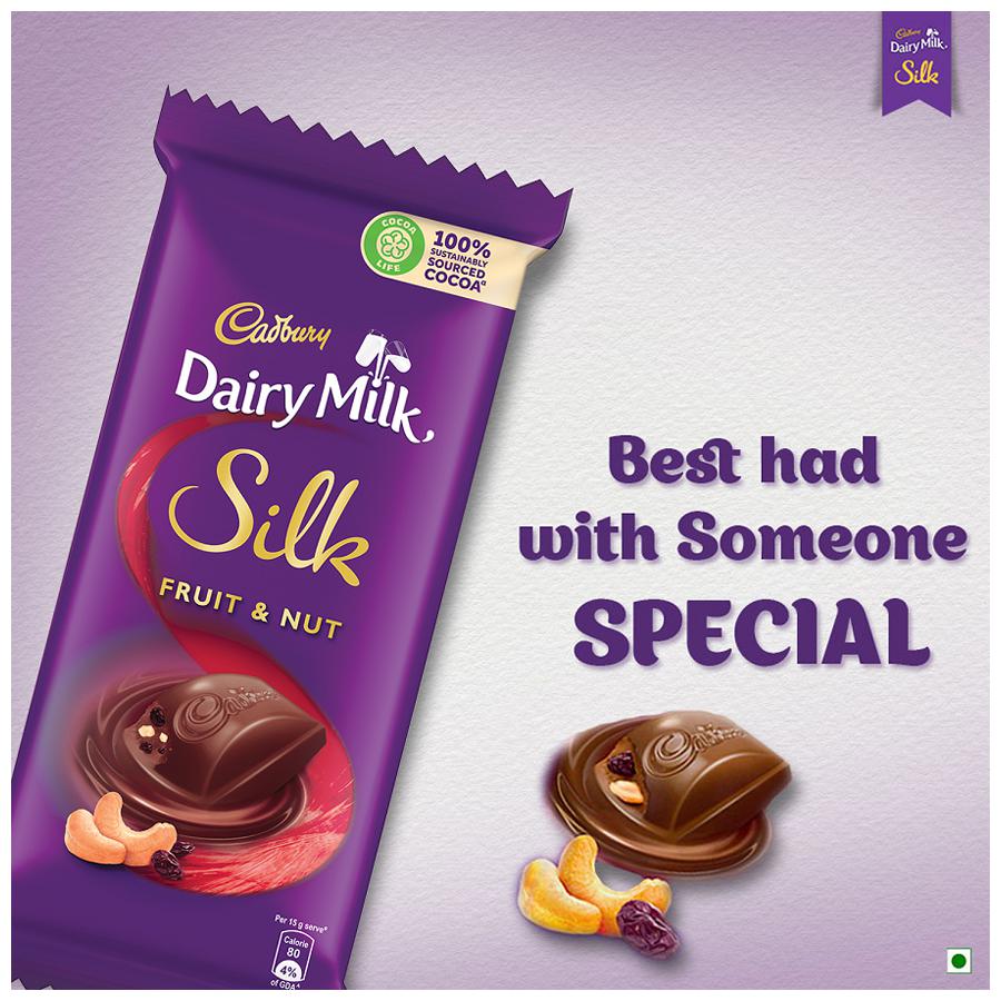 Cadbury Dairy Milk Silk Fruit &   Nut Chocolate - 137 g