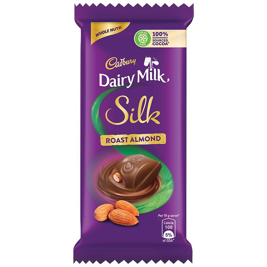 Cadbury Dairy Milk Silk - Roast Almond Chocolate - 58 g