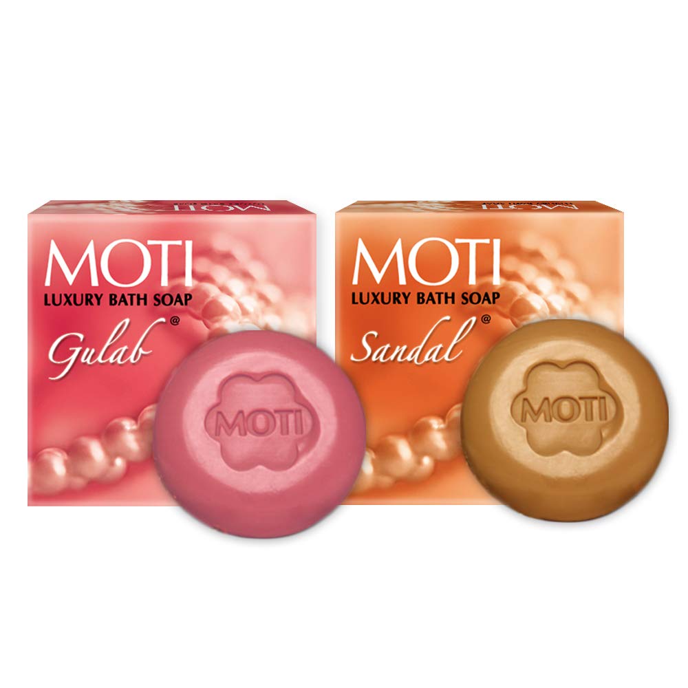 Moti Luxury Bath Soap-Gulab - 150 g