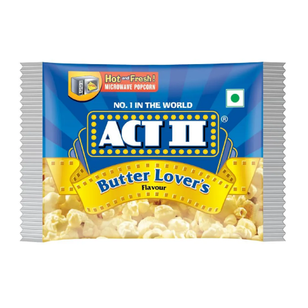 ACT II Butter Lover's Microwave Popcorn - 33 g