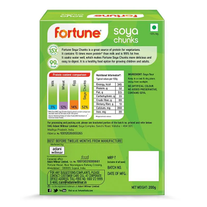 Fortune Soya Chunks - 200 g