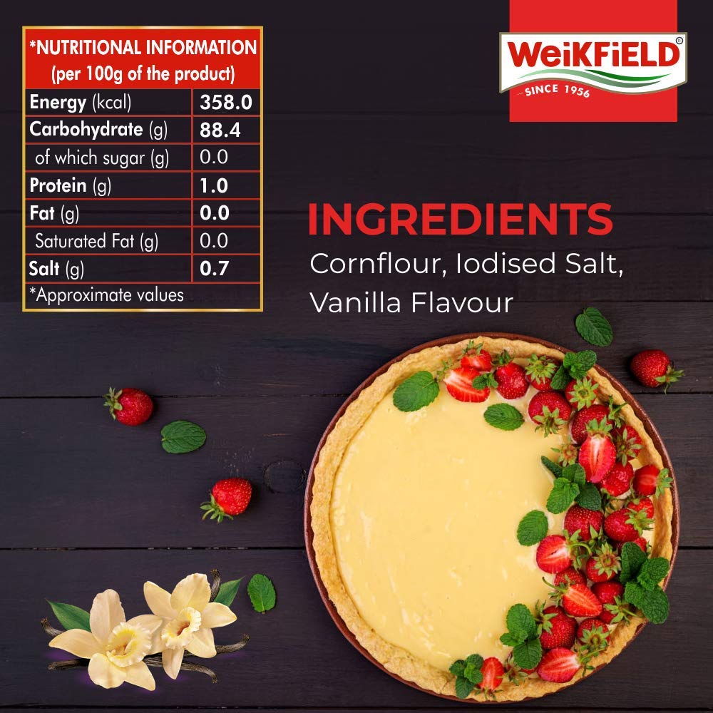 Weikfield Custard Powder - Vanilla - 100 g