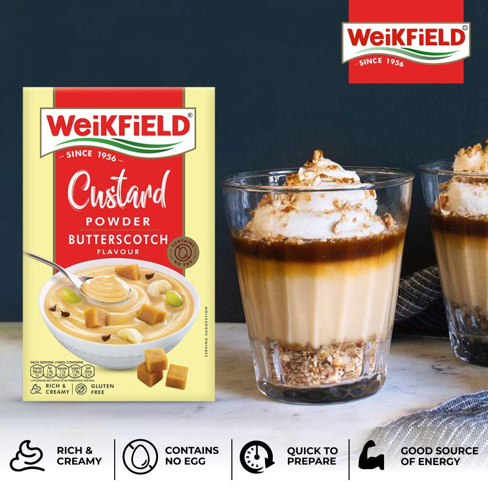 Weikfield Custard Powder - Butterscotch - 75g