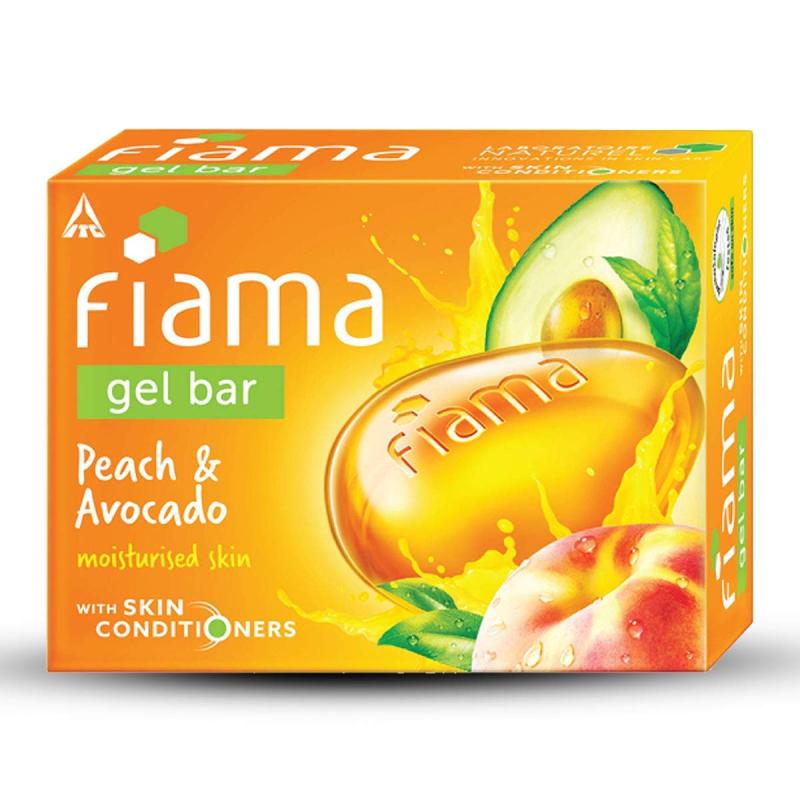 Fiama Peach & Avocado Gel Bar - 125 g