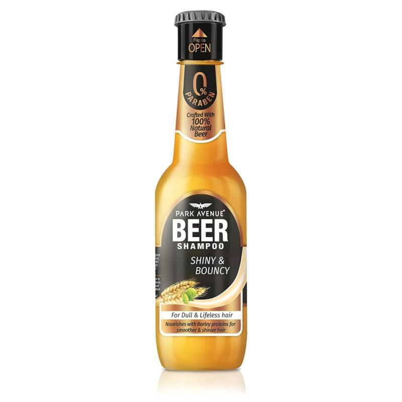 Park Avenue Shiny & Bouncy Beer Shampoo - 180 ml