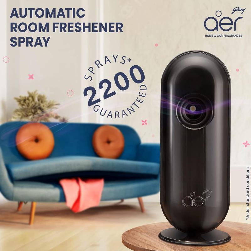 Godrej Aer Matic Kit-Violet Valley Bloom - Machine + Refill 225 ml