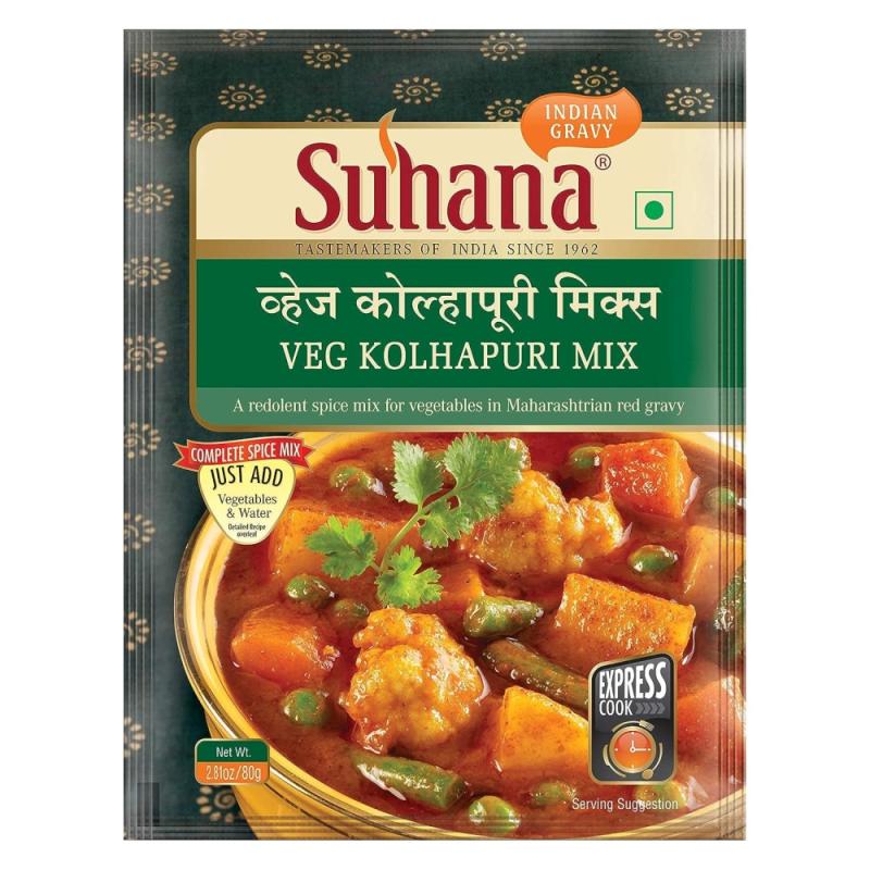 Suhana Veg Kolhapuri Spice Mix - 80 g