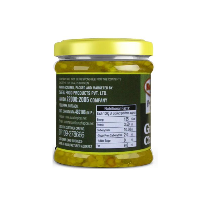 Suruchi Green Chilli Pickle - 325 g