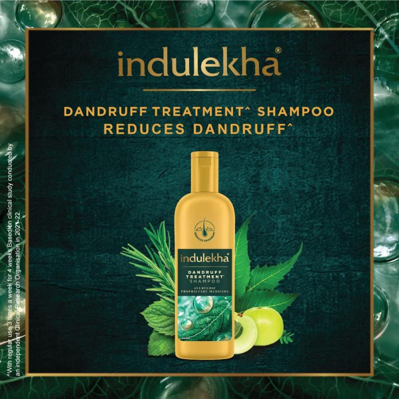 Indulekha Dandruff Treatment Shampoo - 340 ml